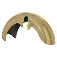 Sand Pearl 18 Wide Fat Tire Front Fender for Harley® Touring motorcycles from HOGWORKZ® front