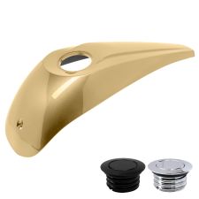 Sand Pearl Low Profile Tank Topper™️ Dash Console for Harley-Davidson® Touring from HOGWORKZ