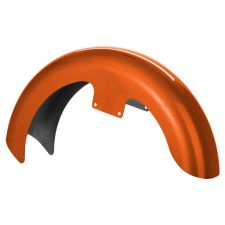 Scorched Orange 19 inch Wrapped Front Fender for Harley® Touring motorcycles from HOGWORKZ® front