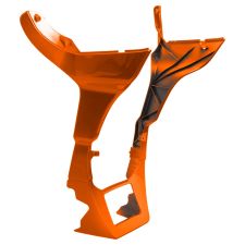 Scorched Orange Fairing Spoiler Kit for Harley® Road Glide from HOGWORKZ angle