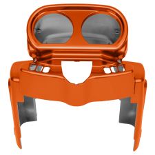 Scorched Orange Cluster Covers for Harley® Road Glide from HOGWORKZ®