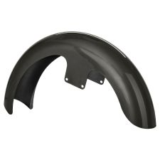 Silver Flux 21 inch Wrapped Front Fender for Harley® Touring motorcycles from HOGWORKZ® front 