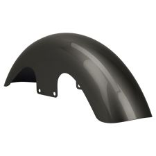 Silver Flux 19" Mid-Length Front Fender for Harley® Touring '96-'24