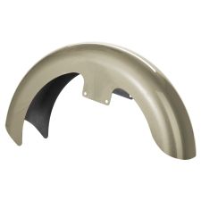 Silver Fortune 19 inch Wrapped Front Fender for Harley® Touring motorcycles from HOGWORKZ® front