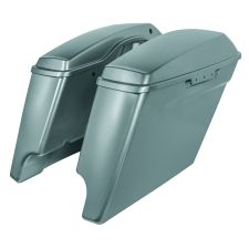 Silver Pine dual cut stretched saddlebags