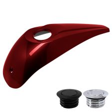 Stiletto Red Low Profile Tank Topper™️ Dash Console for Harley-Davidson® Touring from HOGWORKZ