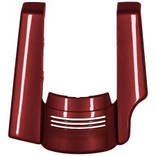 Stiletto Red Stretched 2-Into-1 Tri-Bar Fender Extension front
