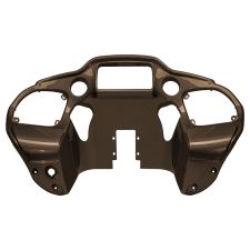 Sumatra Brown Harley Road Glide Front Inner Fairing from HOGWORKZ front view