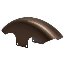 Sumatra Brown 19" Chopped Front Fender for Harley® Touring '96-'24