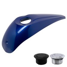 Superior Blue Low Profile Tank Topper™️ Dash Console for Harley-Davidson® Touring from HOGWORKZ