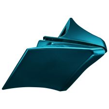 Tahitian Teal CVO Style Stretched Side Covers for Harley® Touring from HOGWORKZ® left