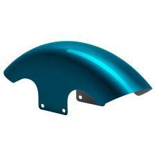 Tahitian Teal 19" Chopped Front Fender for Harley® Touring '96-'24