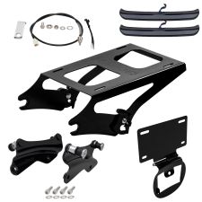 Black Detachable Tour Pack Luggage Conversion Kit for Harley® Touring from HOGWORKZ