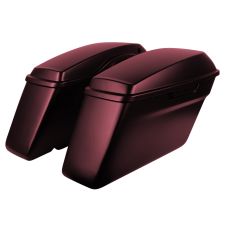 Twisted Cherry Harley Touring Standard Saddlebags from HOGWORKZ angle 