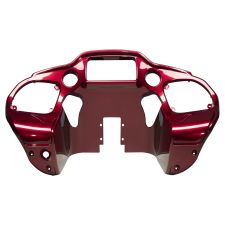 Velocity Red Sunglo Harley Road Glide Front Inner Fairing from HOGWORKZ front view