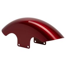Velocity Red Sunglo 19" Chopped Front Fender for Harley® Touring '96-'24