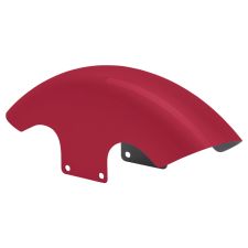 Wicked Red Denim 19" Chopped Front Fender for Harley® Touring '96-'24