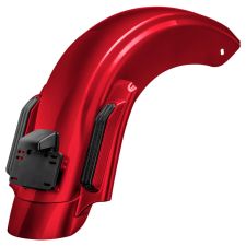 Heirloom Red Harley® Touring CVO Stretched Rear Fender System from HOGWORKZ®