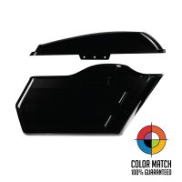 Color Matched Chopped Hardline Saddlebags for Harley® Touring from HOGWORKZ