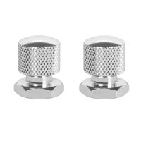 HOGWORKZ® Chrome Seat Mounting Knobs for Harley-Davidson® pair