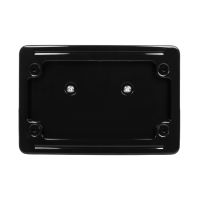 Black LED License Plate Frame Mount for Harley® Touring from HOGWORKZ