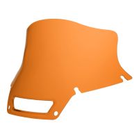 HOGWORKZ® Orange Flowz™ 8" Windshield for Harley® Low Rider ST