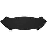 HOGWORKZ® Dark Smoke Flowz™ 7" Windshield for Harley® Road Glide