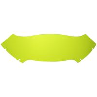 HOGWORKZ® Green Flowz™ 7" Windshield for Harley® Road Glide