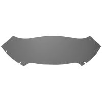 HOGWORKZ® Smoke Flowz™ 7" Windshield for Harley® Road Glide