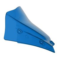 HOGWORKZ® Blue Flowz™ 9" Windshield for Harley® Road Glide right side