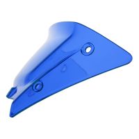 HOGWORKZ® Blue Flowz™ 4.5" Windshield for Harley® Road Glide left side