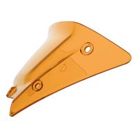 HOGWORKZ® Orange Flowz™ 4.5" Windshield for Harley® Road Glide left side