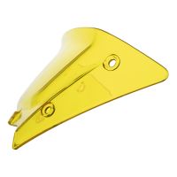 HOGWORKZ® Yellow Flowz™ 4.5" Windshield for Harley® Road Glide left side