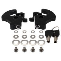 Black Locking Quick Release Clamp Kit for Harley® from HOGWORKZ kit