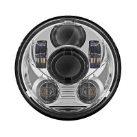 Harley® 5 3/4" LED Chrome V2™ Headlight from HOGWORKZ®
