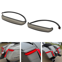 Slimz&trade; LED Saddlebag Lights for Harley&reg; Touring with smoked Lens from HOGWORKZ