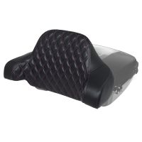 HOGWORKZ&reg; Purple Stitched Chopped Tour Pack Backrest Pad