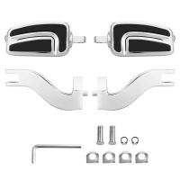 HOGWORKZ® Method Male Mount Passenger Footpegs for Harley® Touring kit