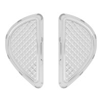 HOGWORKZ&reg; Chrome Heaterz Passenger Floorboards for Harley&reg; Touring & Softail