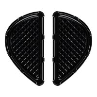 HOGWORKZ&reg; Black Heaterz Passenger Floorboards for Harley&reg; Touring & Softail