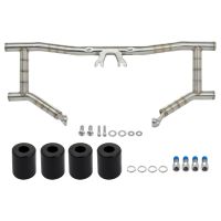 HOGWORKZ&reg; Stainless Double Barrel Performance Engine Guard for Harley&reg; Touring kit