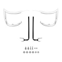 HOGWORKZ&reg; Chrome Havoc Saddlebag Guards for Harley&reg; Touring kit