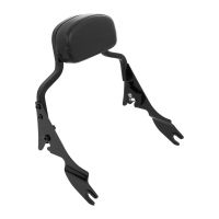 HOGWORKZ&reg; Black Lo-Pro Mini Sissy Bar Backrest for Harley&reg; Touring