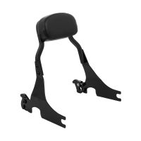 HOGWORKZ&reg; Black Lo-Pro Mini Sissy Bar Backrest for Harley&reg; Sportster