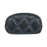 Blue Stitch Diamond Pad for HOGWORKZ&reg; Lo-Pro Mini Sissy Bar