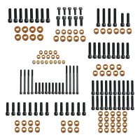 HOGWORKZ® Full Orange Engine Bolt Kit for M8 Harley® Touring & Softail all