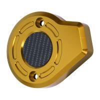 Gold HOGWORKZ&reg; VVT Cam Timer Cover for Harley&reg; Touring & Softail
