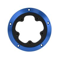 HOGWORKZ&reg; Blue ClearVue&trade; Derby Cover for Harley&reg; Touring
