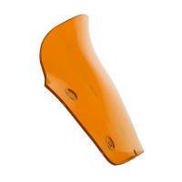 HOGWORKZ® Orange Flowz™ 9" Windshield for Harley® Street Glide