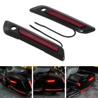 black hogworkz led saddlebag latch covers